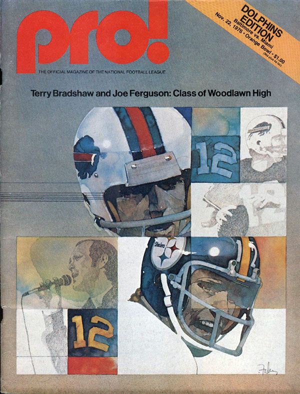 NFL Program: Miami Dolphins vs. Baltimore Colts (November 22, 1976)