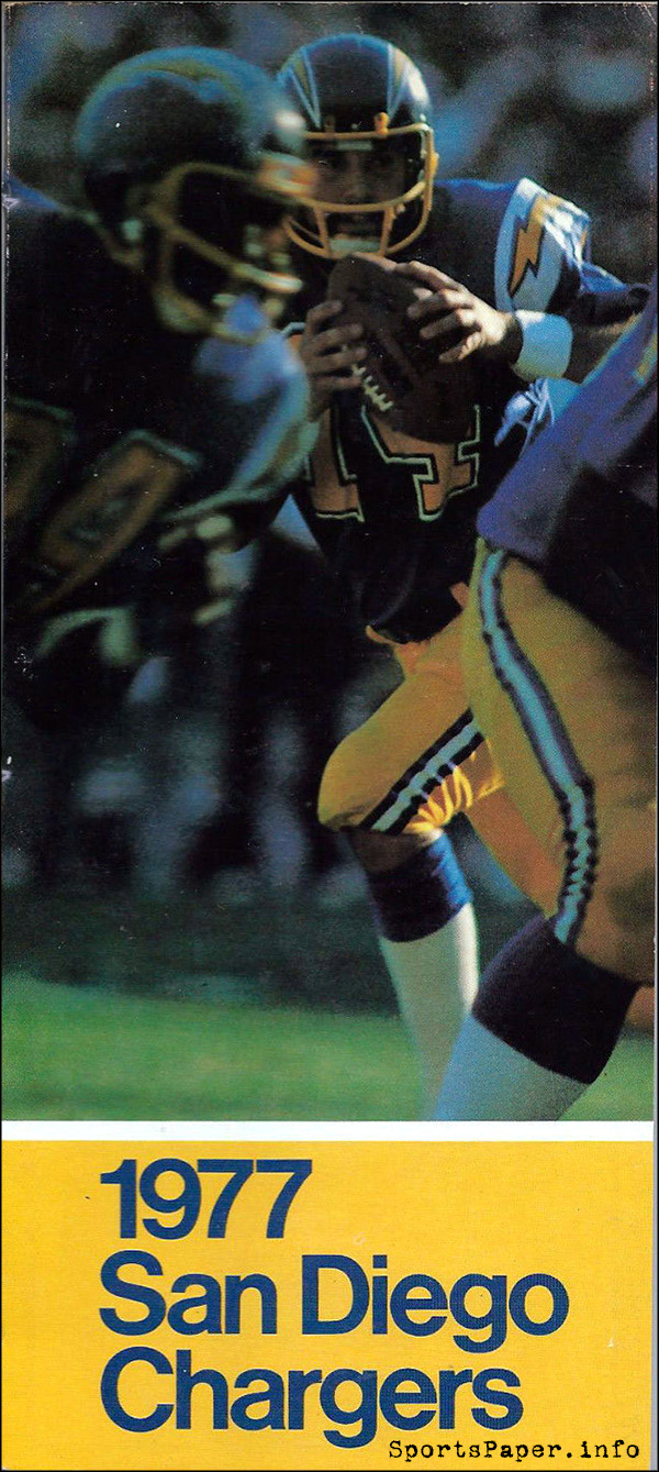 NFL Media Guide: San Diego Chargers (1977)