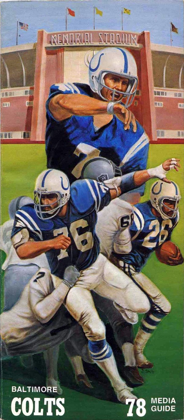NFL Media Guide: Baltimore Colts (1978)