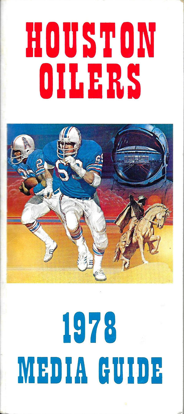 NFL Media Guide: Houston Oilers (1978)