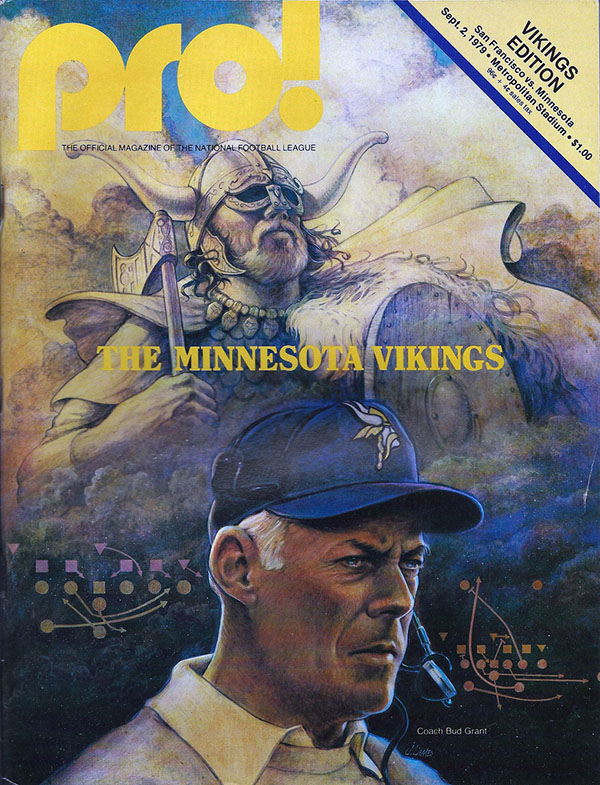 NFL Program: Minnesota Vikings vs. San Francisco 49ers (September 2, 1979)