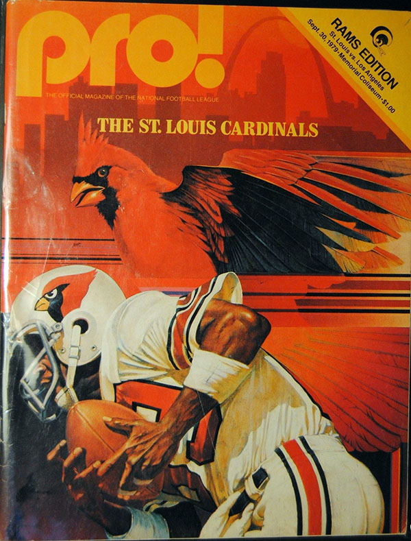NFL Program: Los Angeles Rams vs. St. Louis Cardinals (September 30