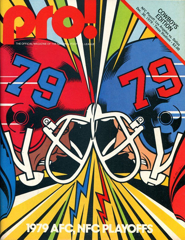 NFL Program: Dallas Cowboys vs. Los Angeles Rams (December 30, 1979)