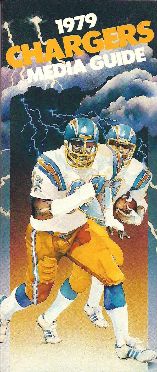 NFL Media Guide: San Diego Chargers (1979)