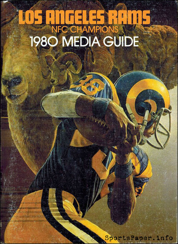 NFL Media Guide: Los Angeles Rams (1980)