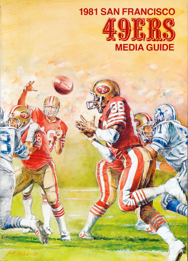 NFL Media Guide: San Francisco 49ers (1981)