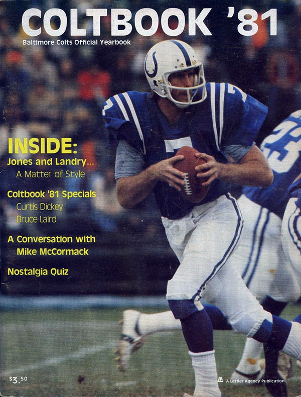 NFL Yearbook: Baltimore Colts (1981)