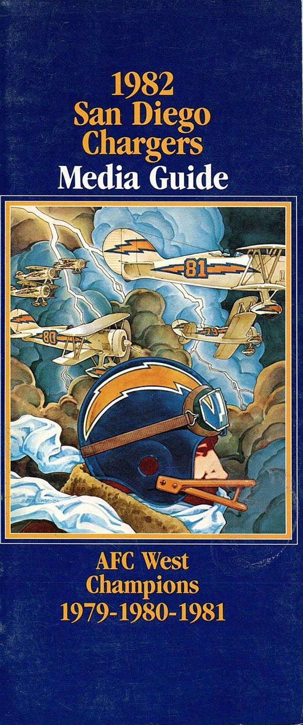 NFL Media Guide: San Diego Chargers (1982)