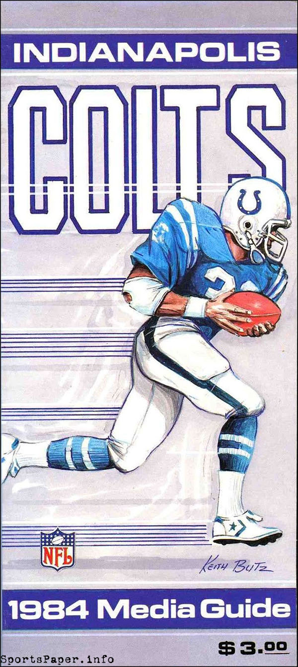 NFL Media Guide: Indianapolis Colts (1984)