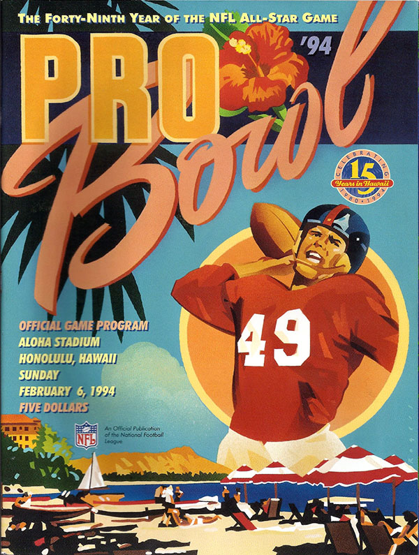 NFL Program 1994 Pro Bowl SportsPaper.info