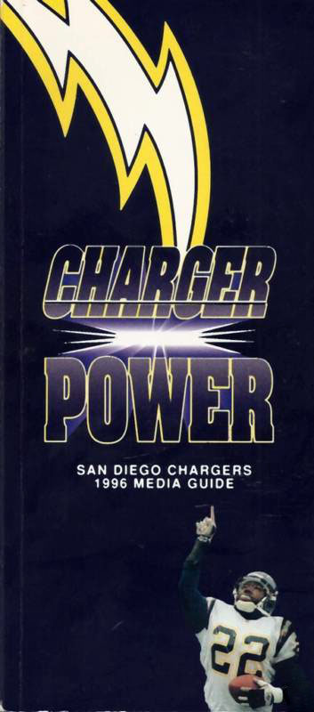NFL Media Guide: San Diego Chargers (1996)