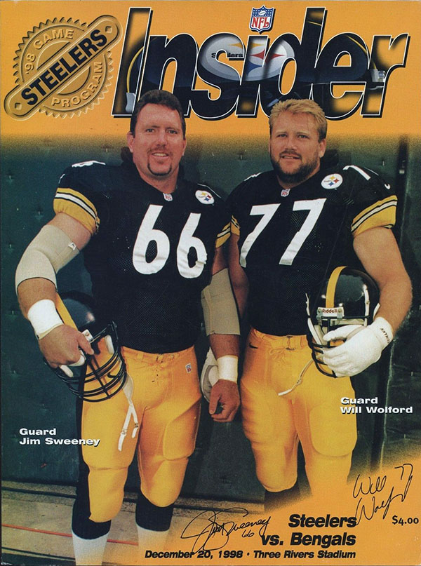 NFL Program: Pittsburgh Steelers vs. Cincinnati Bengals (December 20, 1998)
