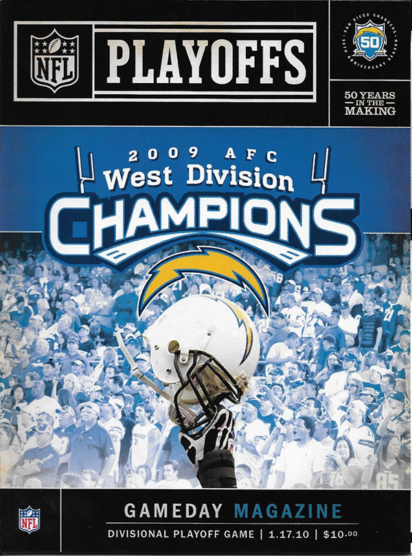 NFL Program: San Diego Chargers vs. New York Jets (January 17, 2010)