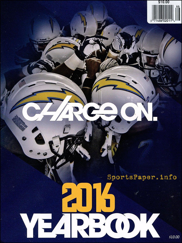 NFL Yearbook: San Diego Chargers (2016)