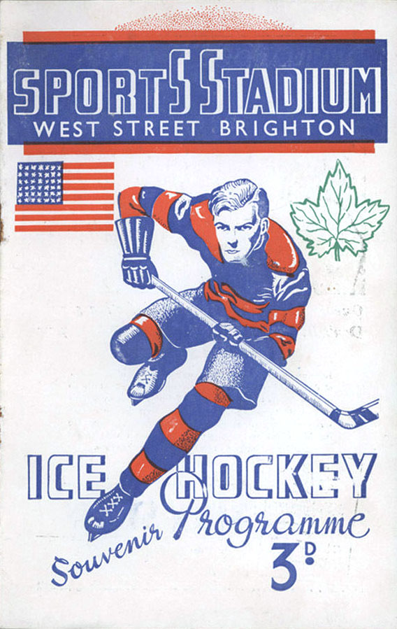 NHL Program: Detroit Red Wings (1937-38)