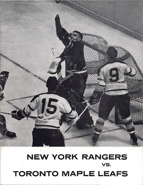 NHL Program: New York Rangers (1961-62)