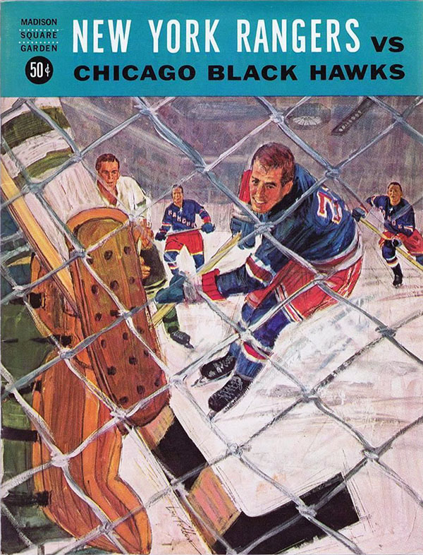 NHL Program: New York Rangers (1964-65)