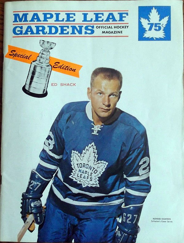 NHL Program: Toronto Maple Leafs (1966-67)