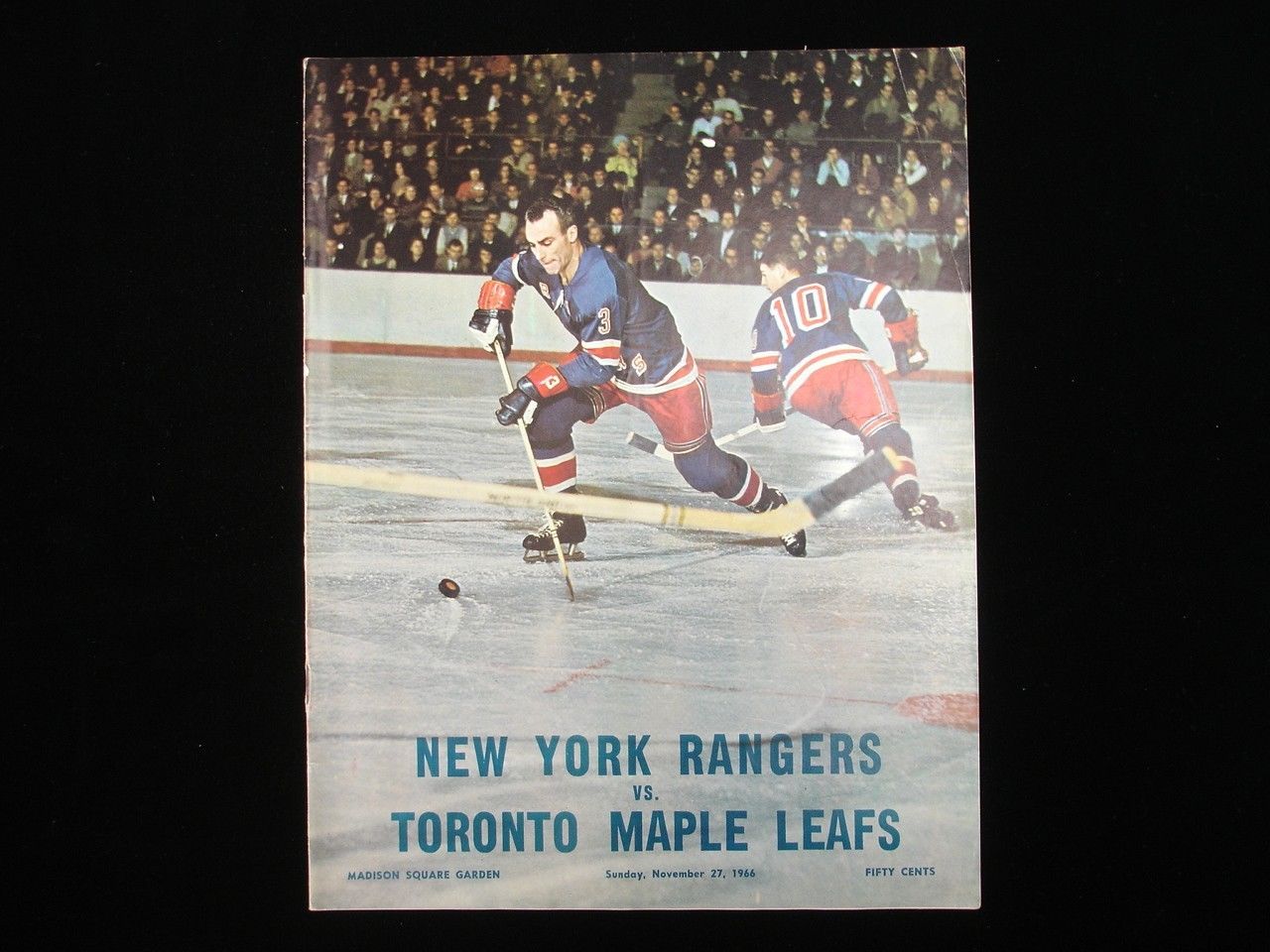 NHL Program: New York Rangers (1966-67)
