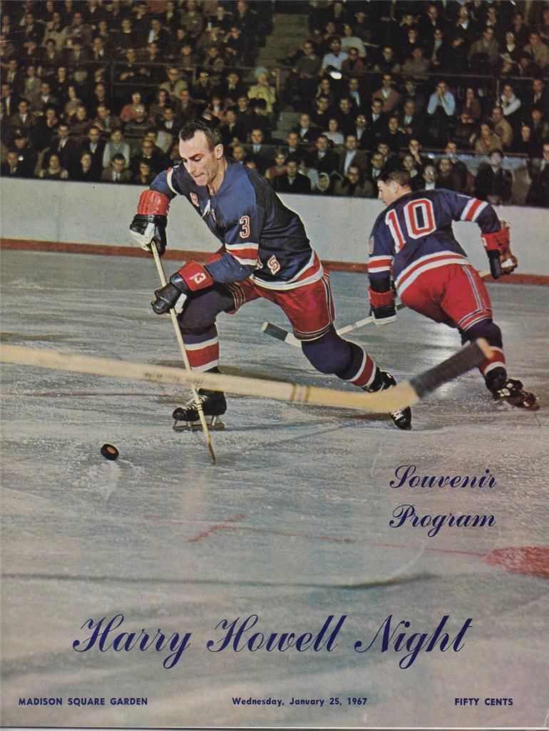 NHL Program: New York Rangers (1966-67)