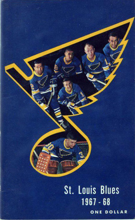 NHL Media Guide: St. Louis Blues (1967-68)