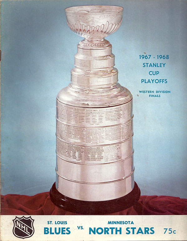 NHL Program: St. Louis Blues (1967-68)