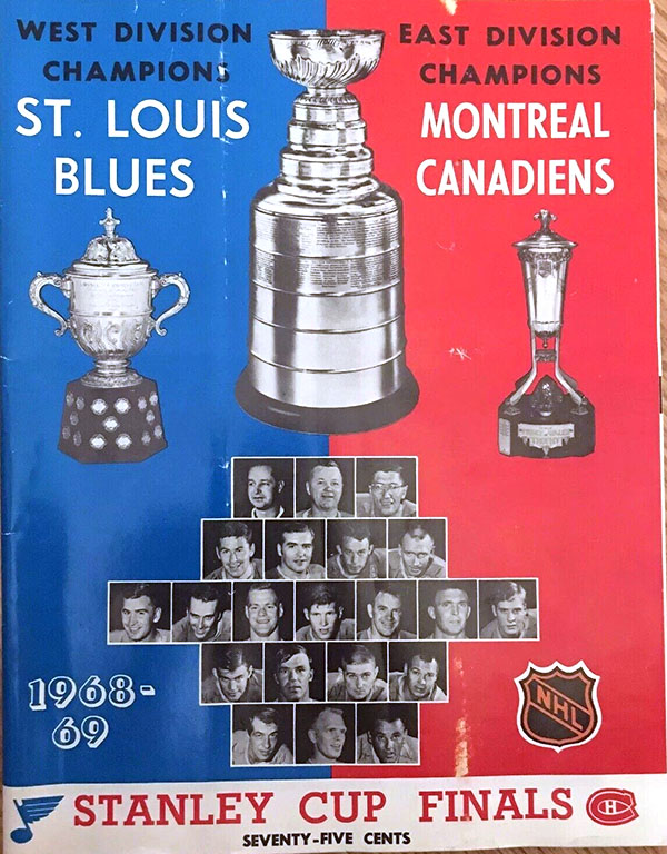 NHL Program: St. Louis Blues (1968-69)