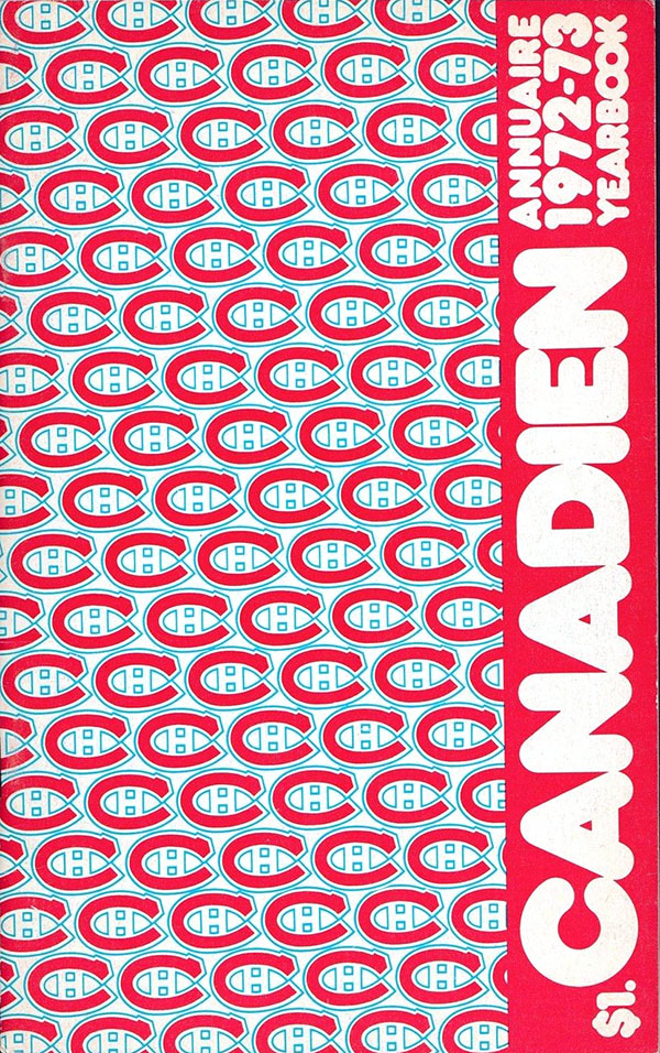 NHL Media Guide: Montreal Canadiens (1972-73)