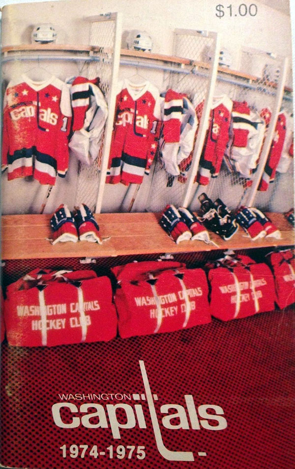 NHL Media Guide: Washington Capitals (1974-75)