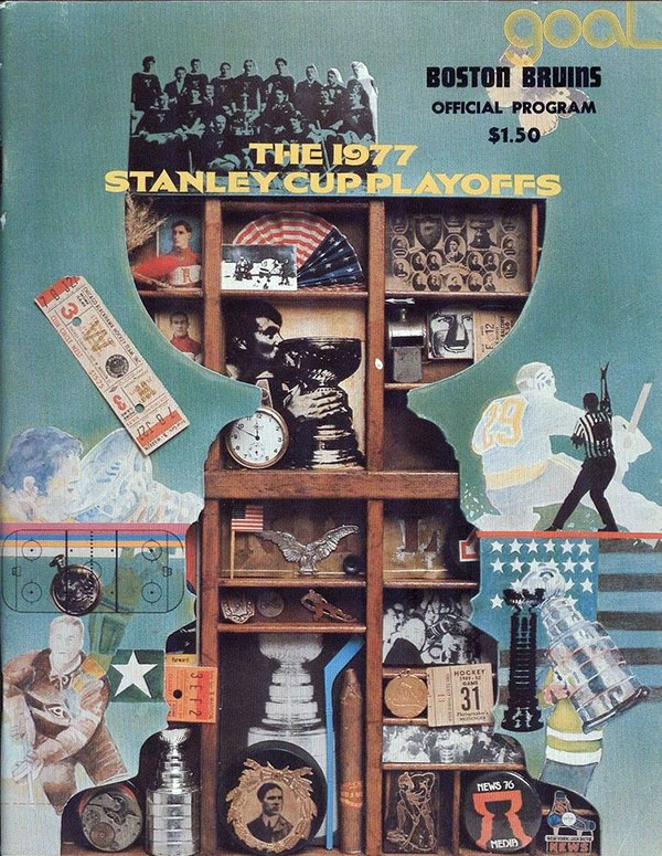 NHL Program: Boston Bruins (1976-77)