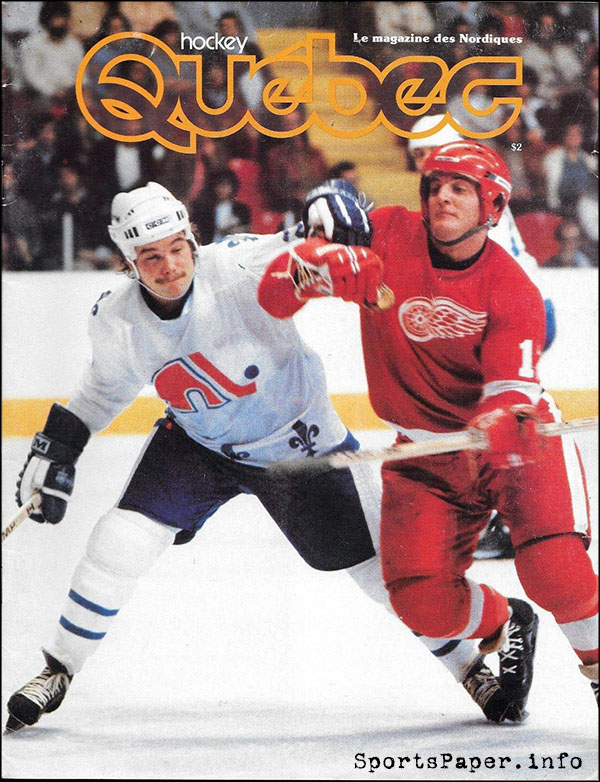 NHL Program: Quebec Nordiques (1979-80)
