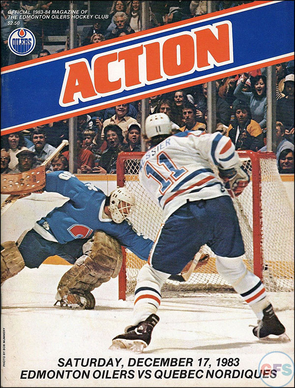 NHL Program: Edmonton Oilers (1983-84)