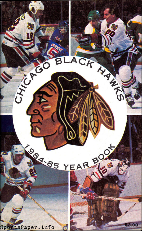NHL Media Guide: Chicago Black Hawks (1984-85)