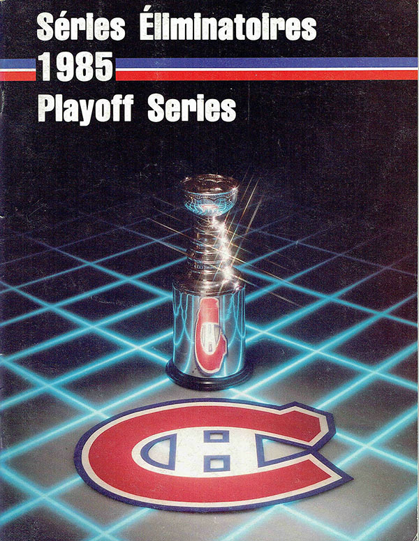 NHL Program: Montreal Canadiens (1984-85)