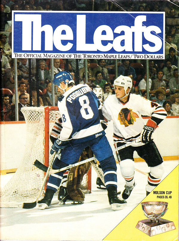 NHL Program: Toronto Maple Leafs (1984-85)