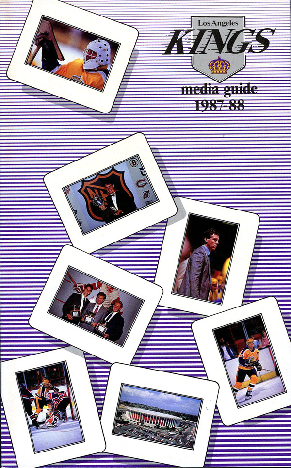 NHL Media Guide: Los Angeles Kings (1987-88)