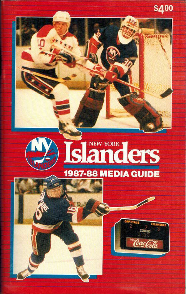 NHL Media Guide: New York Islanders (1987-88)