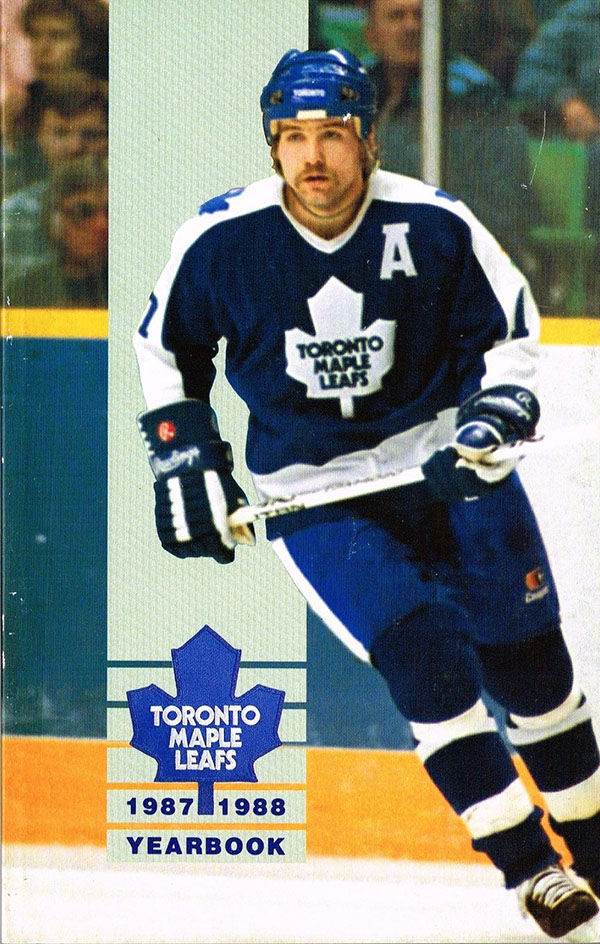NHL Media Guide: Toronto Maple Leafs (1987-88)