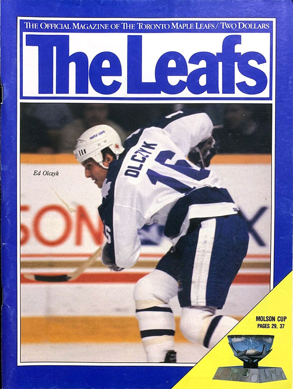 NHL Program: Toronto Maple Leafs (1987-88)