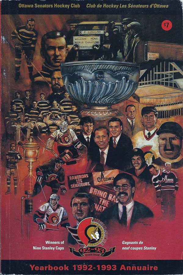 NHL Media Guide: Ottawa Senators (1992-93)