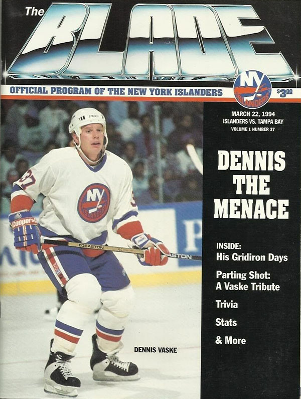 NHL Program: New York Islanders (1993-94)