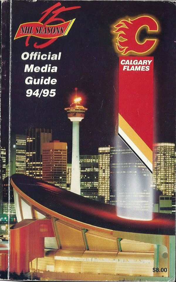 NHL Media Guide: Calgary Flames (1994-95)