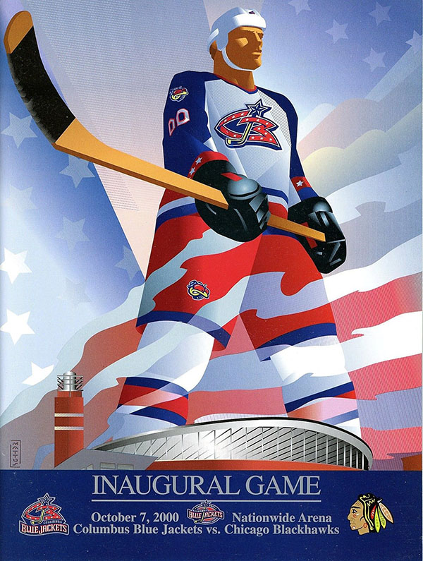 NHL Program: Columbus Blue Jackets (2000-01)