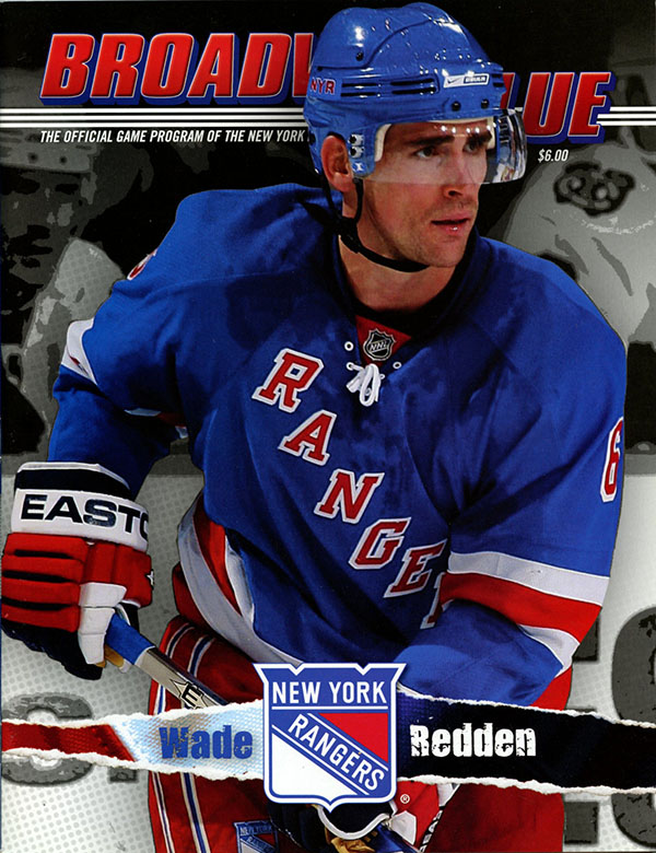 NHL Program: New York Rangers (2008-09)