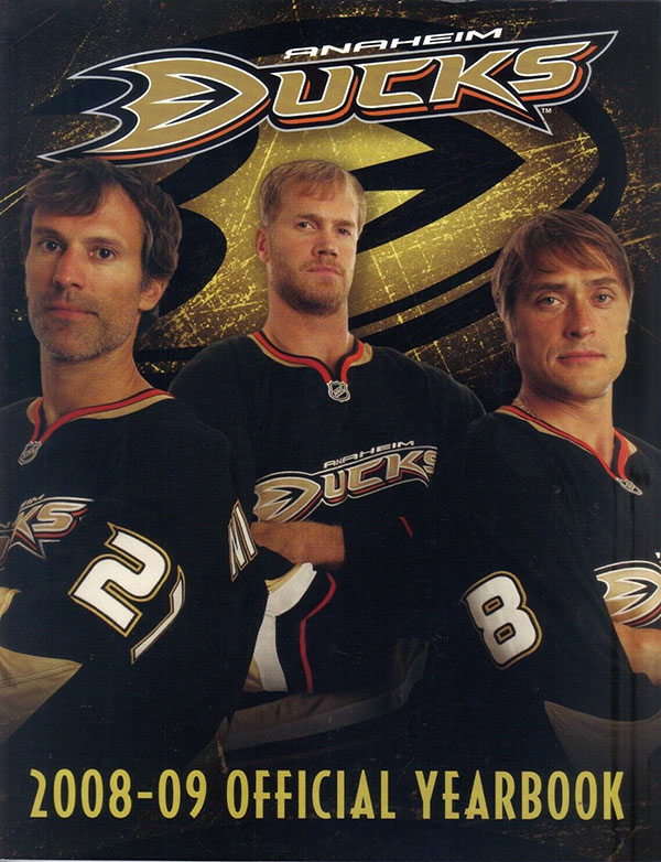 NHL Yearbook: Anaheim Ducks (2008-09)
