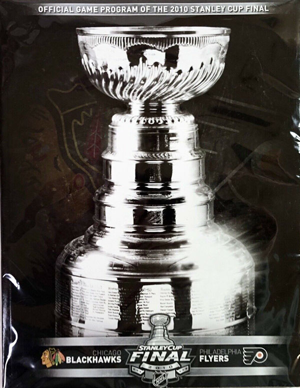 NHL Program: 2010 Stanley Cup Final (Chicago Blackhawks vs. Philadelphia Flyers)