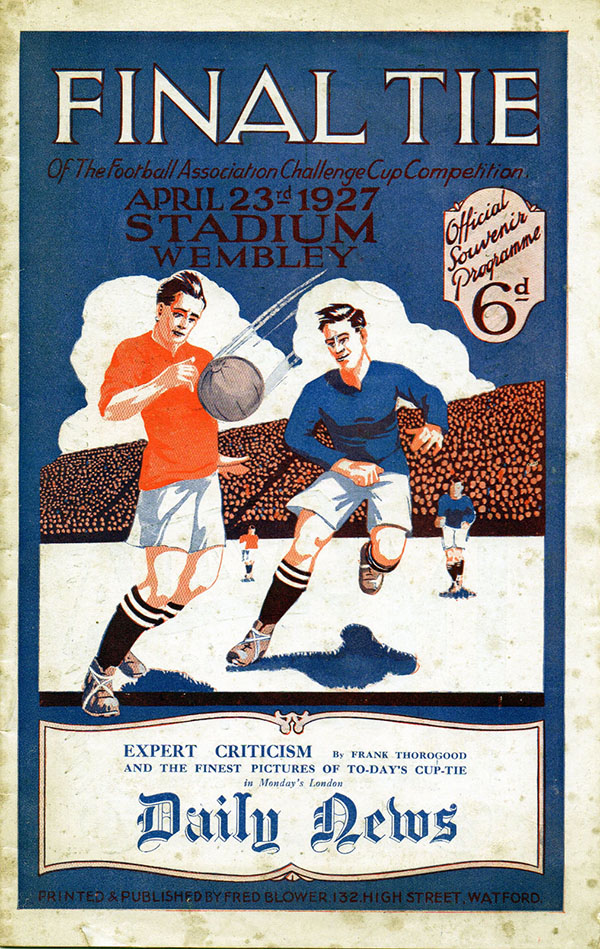 English Football Program: Cardiff City vs. Arsenal (April 23, 1927)