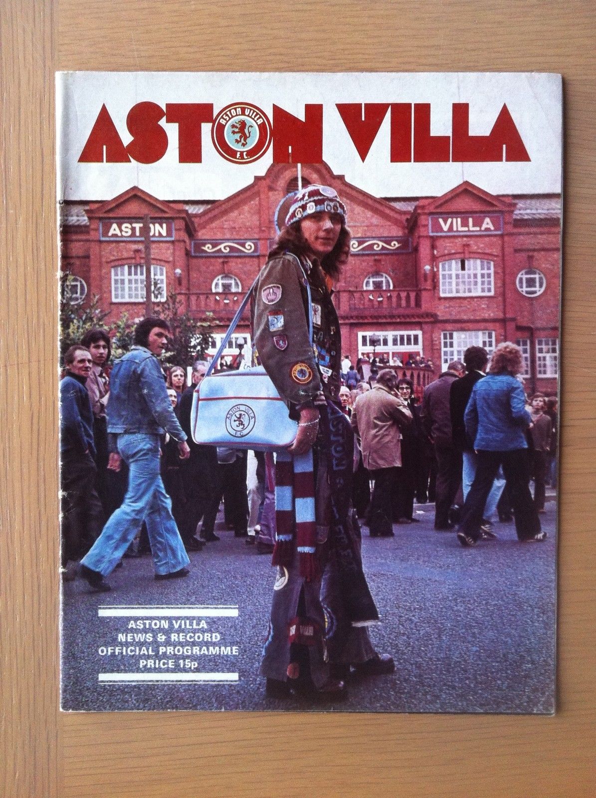 English Football Program: Aston Villa vs. Queens Park Rangers (January 31, 1976)
