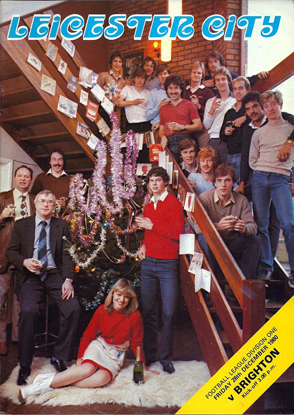 English Football Program: Leicester City vs. Brighton & Hove Albion (December 26, 1980)