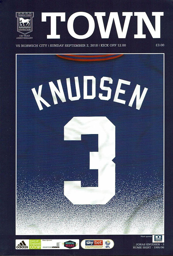 Ipswich Town vs. Norwich City (September 2, 2018)